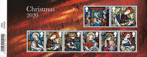 2020 Christmas u/m mnh stamp miniature sheet