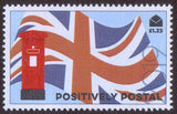 2019 Positively Postal Union Jack Artistamps x 4