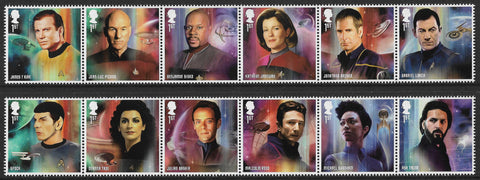 2020 Star Trek u/m mnh stamp set
