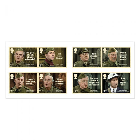 Dad's Army Mint Stamps