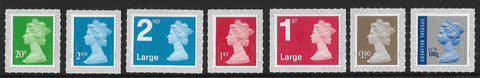 2019 Machin u/m stamps date M19L 20p 2nd 1st 2nd and 1st Large £1 Special Delivery