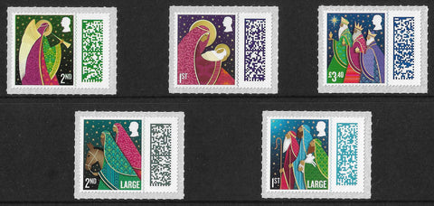 2025 Christmas u/m mnh stamp set