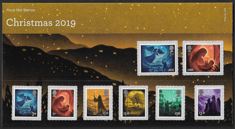 Christmas 2019 u/m mnh stamp presentation pack