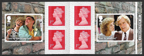 2020 Coronation Street u/m stamp booklet 6 x 1st class