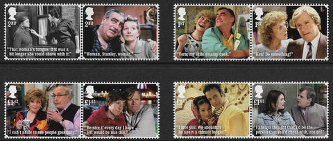 2020 Coronation Street u/m mnh stamp set