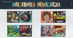 Curious Customs stamp presentation pack