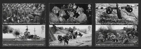 D-Day 75th Anniversary u/m mnh stamp set