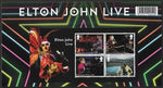 Elton John u/m mnh stamp and miniature sheet combined presentation pack