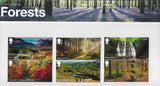 Forests u/m mnh stamp presentation pack