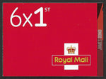 2020 James Bond u/m mnh 1st class stamp booklet cylinder W1