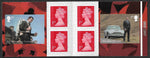 2020 James Bond u/m mnh 1st class stamp booklet cylinder W1