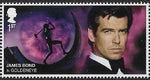 2020 James Bond u/m mnh stamp set