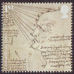 Leonardo da Vinci u/m stamp set