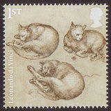 Leonardo da Vinci u/m stamp set