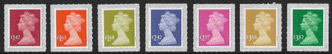 2020 New Tariff Royal Mail Security u/m mnh machin definitive stamps