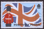 2019 Positively Postal Union Jack Artistamps x 4