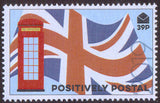 2019 Positively Postal Union Jack Artistamps x 4