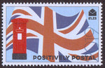 2019 Positively Postal Union Jack Artistamps x 4