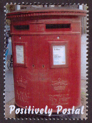 2014 Positively Postal Double Postbox with two Apertures Artistamp