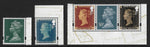 Queen Victoria Bicentenary u/m machin stamps and 1st Penny Black etc. ex. Prestige Book