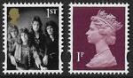 2020 Queen u/m mnh definitive stamp and 1p machin stamp ex. Prestige book
