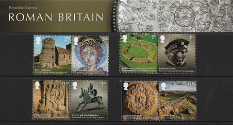 2020 Roman Britain u/m mnh stamp presentation pack