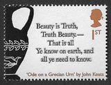 2020 Romantic Poets u/m mnh stamp presentation pack