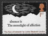 2020 Romantic Poets u/m mnh stamp set
