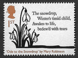 2020 Romantic Poets u/m mnh stamp presentation pack
