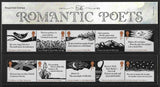 2020 Romantic Poets u/m mnh stamp presentation pack