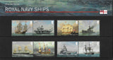 Royal Navy Ships stamp presentation pack