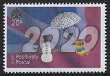 2020 Positively Postal Union Jack Four Seasons Artistamps x 4