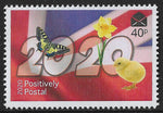 2020 Positively Postal Union Jack Four Seasons Artistamps x 4