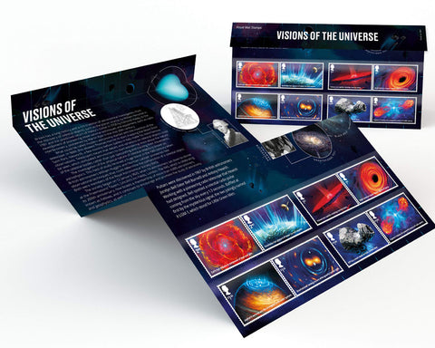 2020 Visions of the Universe u/m mnh stamp presentation pack