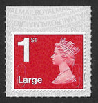 1st class Large u/m bright scarlet M17L machin stamp SG U3003