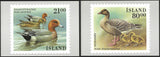 1990 Iceland Birds stamp postcards