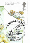 GB 2006 Animal Tales 2nd class Mr Jeremy Fisher Lunch Beatrix Potter stamp maxi card #3