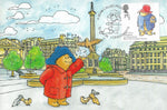 GB 2006 Animal Tales 1st class Paddington Bear by Michael Bond stamp maxi card #1