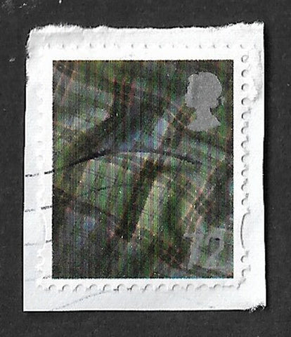 GB 2006 72p Scotland Tartan stamp S120 used
