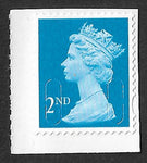 2nd class u/m mnh bright blue machin stamp MTIL SG U2981