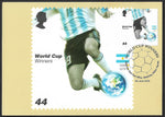 GB 2006 World Cup Football stamp PHQ maxi cards x 6 SG 2628-2633