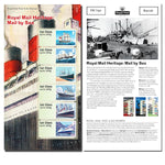 Royal Mail Heritage Mail by Sea Post & Go Stamp Set